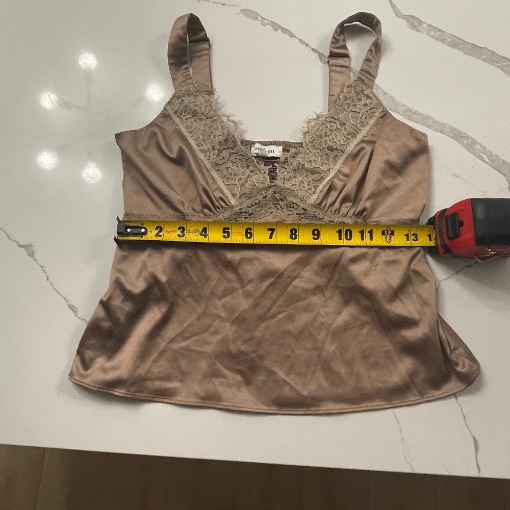 Heartloom satin look with lace top size XS